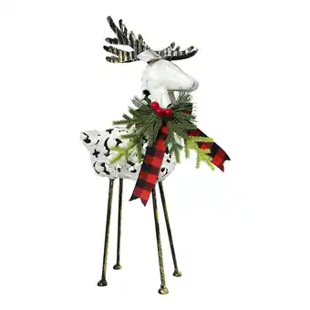 Giant Tiger Debbie Travis Metal Deer Decor offer