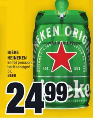 Super C BIÈRE HEINEKEN | BEER offer