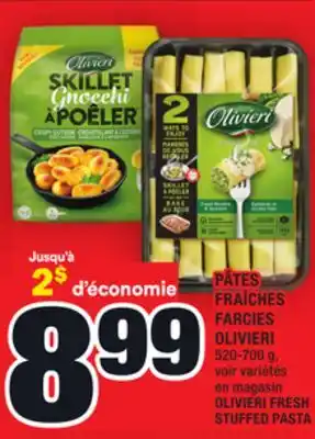 Super C PÂTES FRAÎCHES FARCIES OLIVIERI | OLIVIERI FRESH STUFFED PASTA offer