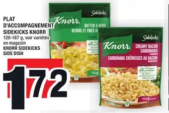 Super C PLAT D'ACCOMPAGNEMENT SIDEKICKS KNORR | KNORR SIDEKICKS SIDE DISH offer