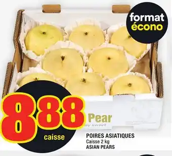 Super C POIRES ASIATIQUES | ASIAN PEARS offer