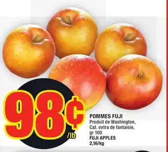 Super C POMMES FUJI | FUJI APPLES offer