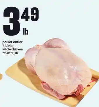 Provigo POULET ENTIER offer