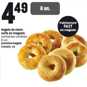 Provigo BAGELS DE CHOIX CUITS EN MAGASIN, 6 un offer