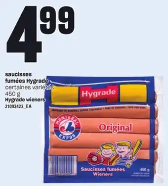 Provigo SAUCISSES FUMÉES HYGRADE, 450 g offer