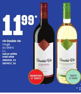 Provigo VIN DOUBLE VIE, 1 L offer