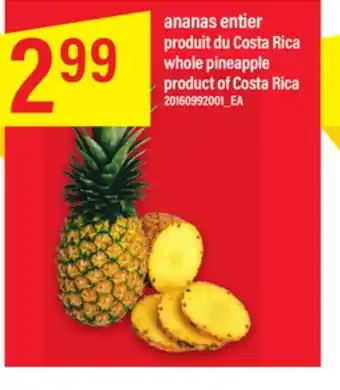 Maxi ananas entier offer