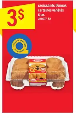 Maxi CROISSANTS DUMAS offer