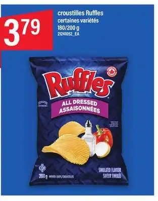 Maxi CROUSTILLES RUFFLES 180/200 g offer