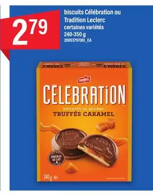 Maxi biscuits Célébration ou Tradition Leclerc offer