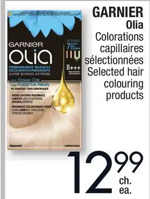 Jean Coutu GARNIER Olia Selected hair colouring products offer