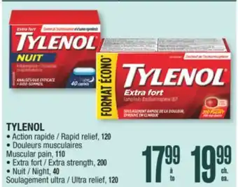 Jean Coutu TYLENOL offer