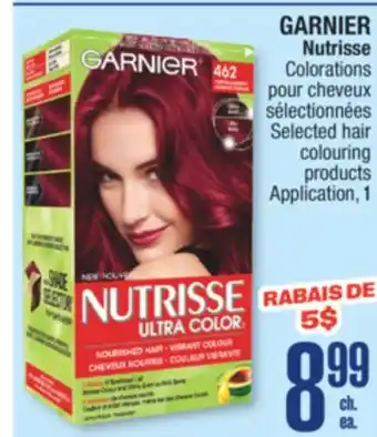 Jean Coutu GARNIER Selected hair colouring products offer