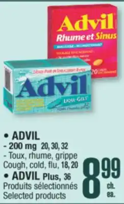 Jean Coutu ADVIL Selected products offer