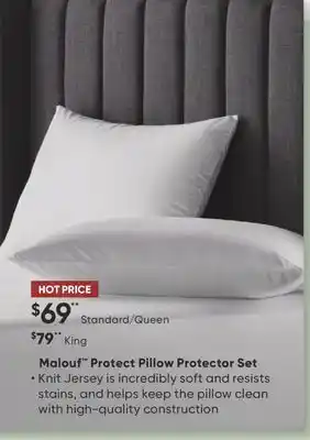 Dormez Vous Malouf Protect Pillow Protector Set offer