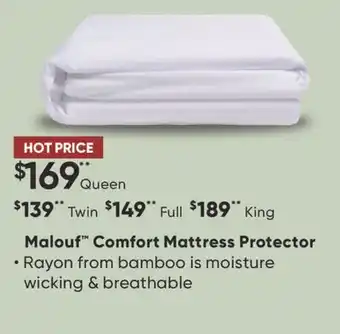 Dormez Vous Malouf Comfort Mattress Protector offer