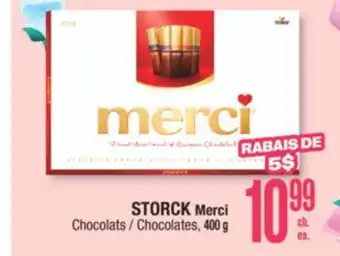 Jean Coutu STORCK Merci Chocolates offer