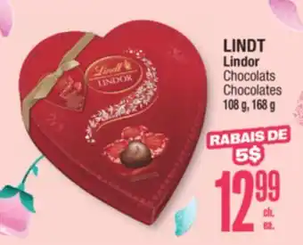 Jean Coutu LINDT Lindor Chocolates offer