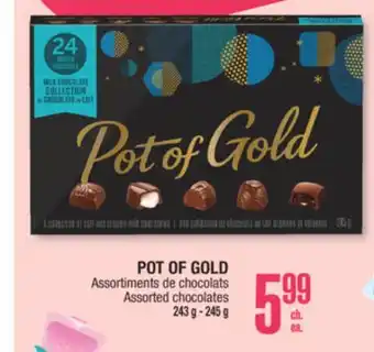 Jean Coutu POT OF GOLD Assorted chocolates offer