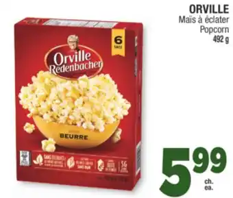 Jean Coutu ORVILLE Popcorn offer