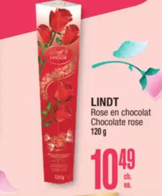 Jean Coutu LINDT Chocolate rose offer
