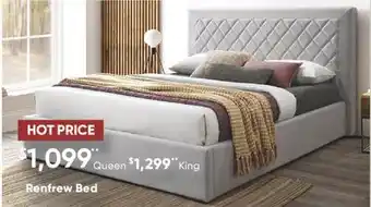Dormez Vous Renfrew Bed offer