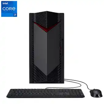 Best Buy Acer Nitro N50 Gaming PC - Black (Intel Core i5-13400F/1TB SSD/16GB RAM/GeForce RTX 4060/Windows 11) offer