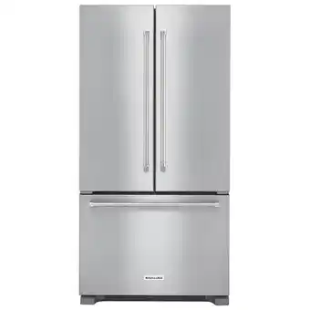 Best Buy KitchenAid 36 21.9 Cu. Ft. Counter-Depth French Door Refrigerator - Stainless Steel offer