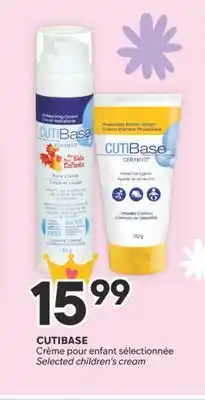 Brunet CUTIBASE Crème pour enfant sélectionnée offer