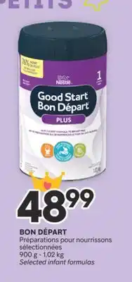Brunet BON DÉPART Préparations pour nourrissons sélectionnées offer