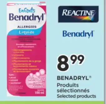 Brunet BENADRYL Produits sélectionnés offer