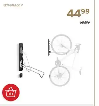 Shopper+ Wall Mounted Heavy Duty Foldable Bike Storage Rack, 180° Swivel for Home,Garage - Enduran offer