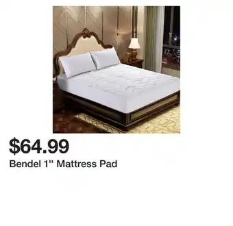 Wayfair Bendel 1'' Mattress Pad offer