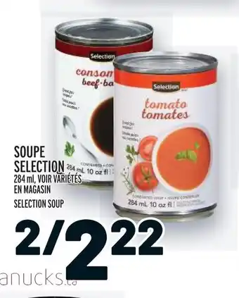 Metro SELECTION SOUP offer