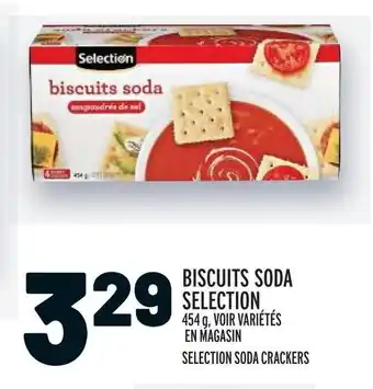 Metro SELECTION SODA CRACKERS offer