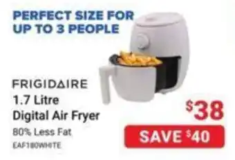 Visions Electronics FRIGIDAIRE 1.7 Litre Digital Air Fryer offer