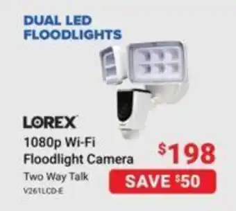 Visions Electronics LOREX 1080p Wi-Fi Floodlight Camera offer