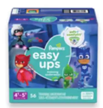 Walmart Pampers Superpack Easy Ups Training Pants offer