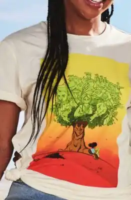 Walmart Adults' Tree of Heroes Tee offer