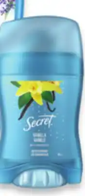 Walmart Secret Antiperspirant offer