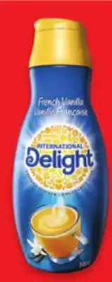 Walmart International Delight Coffee Creamer offer