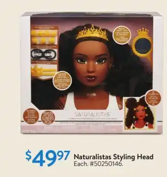 Walmart Naturalistas Styling Head offer
