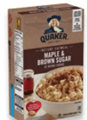 Walmart Quaker Instant Oatmeal offer