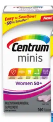 Walmart Centrum Minis Vitamin Supplements offer