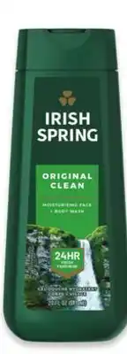 Walmart Irish Spring Body Wash offer