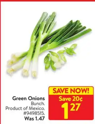 Walmart Green Onions offer