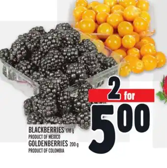 Metro BLACKBERRIES | GOLDENBERRIES offer