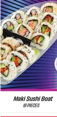 Metro MAKI SUSHI BOAT offer