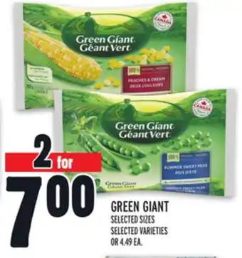 Metro GREEN GIANT offer