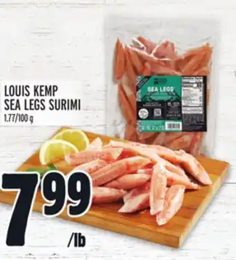 Metro LOUIS KEMP SEA LEGS SURIMI offer
